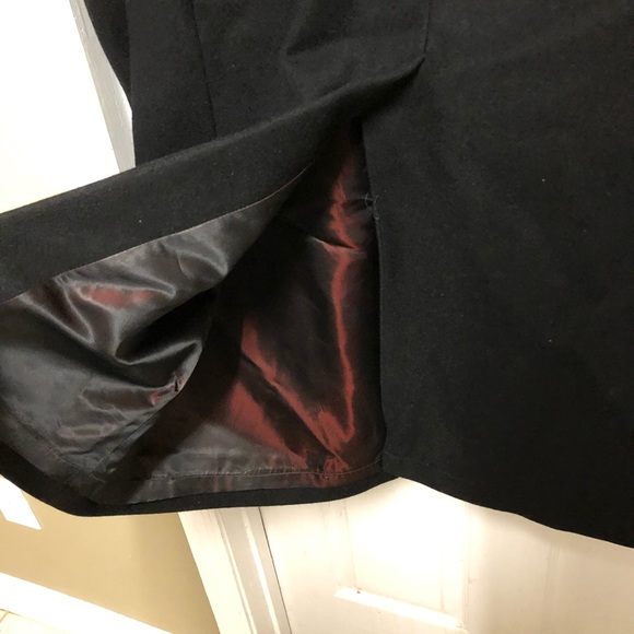 Alexander’s men black Wool Coat Holland 42 Small - Picture 8 of 8